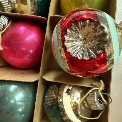 Shiny Brite ornaments