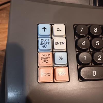 SHARP ELECTRIC CASH REGISTER WITH TAPE