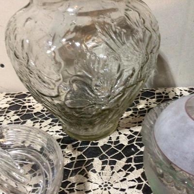 Juicer, Covered Candy Dish, Large Flower Vase