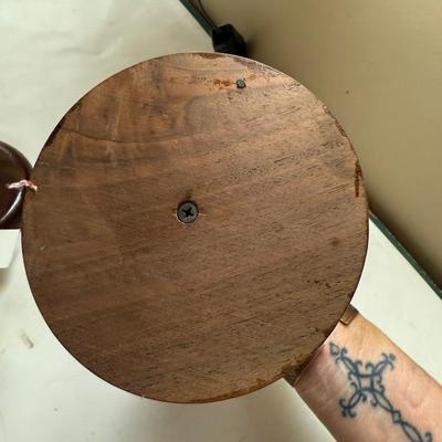 Wood candlestick holders