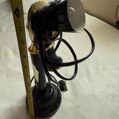 Antique phone lamp