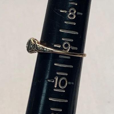 Two 14K Diamond Rings (ST-HS)