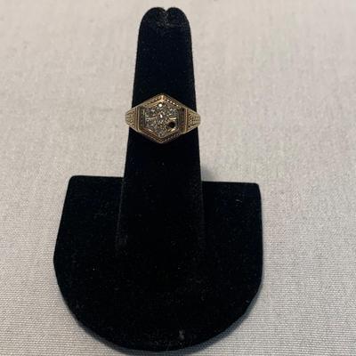 Two 14K Diamond Rings (ST-HS)