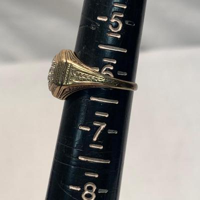 Two 14K Diamond Rings (ST-HS)