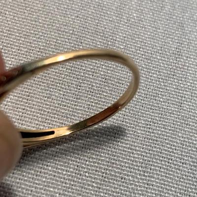 Two 14K Diamond Rings (ST-HS)