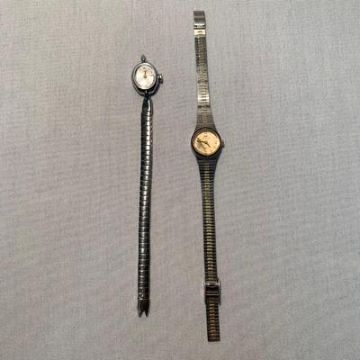 Nine Women’s Watches incl. Sterling Fossil, Waltham, & More (ST-HS)