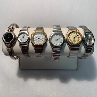 Nine Women’s Watches incl. Sterling Fossil, Waltham, & More (ST-HS)