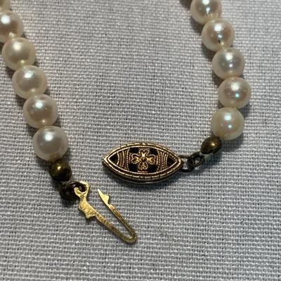 Mother of Pearl & Pearlescent Beaded Jewelry w/ 14K Pearl Studs (ST-HS)