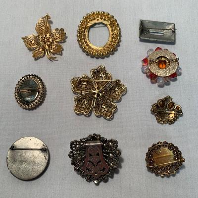 Opulent Vintage Brooches and More (ST-HS)
