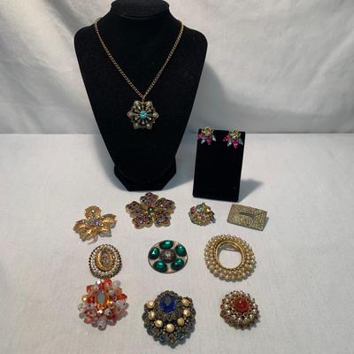 Opulent Vintage Brooches and More (ST-HS)