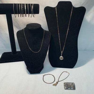 Sterling Bangles, Necklace Chains, & More (ST-HS)