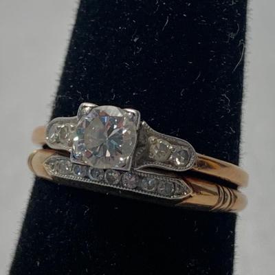 14K Diamond Ring Set (ST-HS)