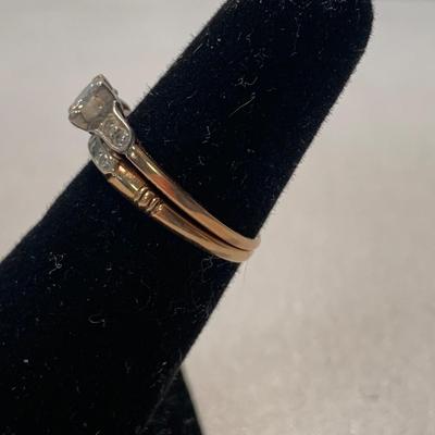 14K Diamond Ring Set (ST-HS)