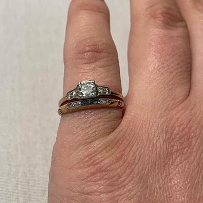 14K Diamond Ring Set (ST-HS)