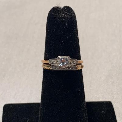 14K Diamond Ring Set (ST-HS)