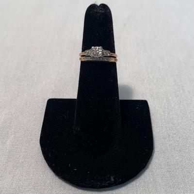 14K Diamond Ring Set (ST-HS)
