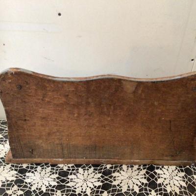 Solid Wood Hanging Shelf.
