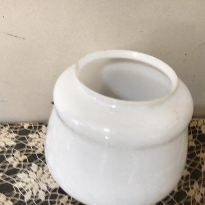 Two Milk Glass Light Shades