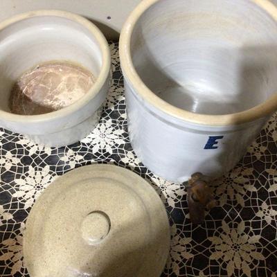 3 Gal Water Crock With Ice Compartment