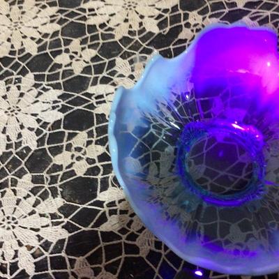 Blue Glass Lot