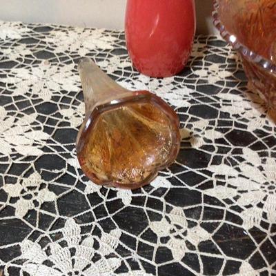 Orange Glass Lot