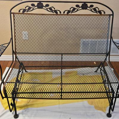 Outdoor Metal Glider