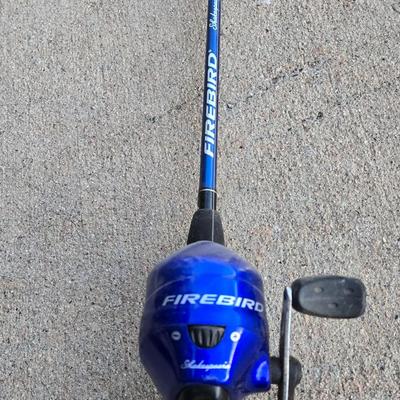 Shakespeare Freebird Blue Reel and Rod #1