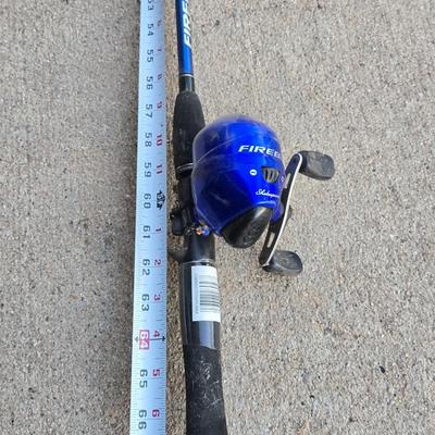 Shakespeare Freebird Blue Reel and Rod #1