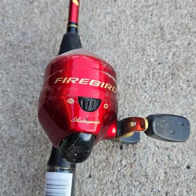 Shakespeare Freebird Red Rod & Reel