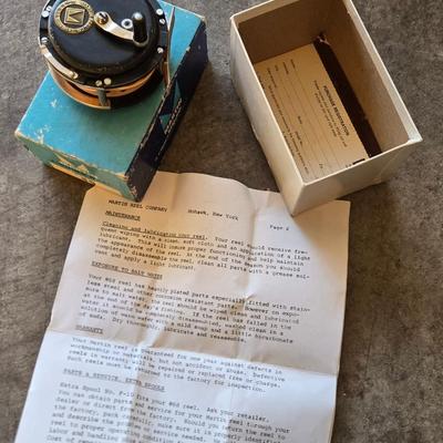 Vintage Martin Fly Fishing Reel #49