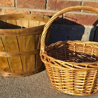 Harvest Basket and Gathering Basket