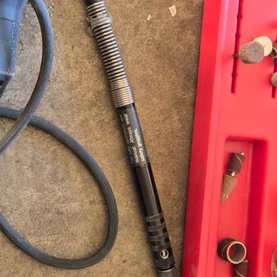 Craftsman Rotary Tool with Accessories and Box