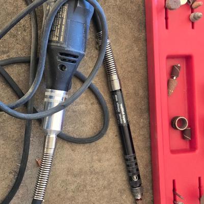 Craftsman Rotary Tool with Accessories and Box