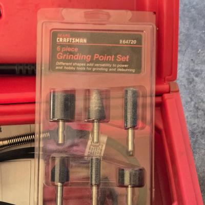 Craftsman Rotary Tool with Accessories and Box