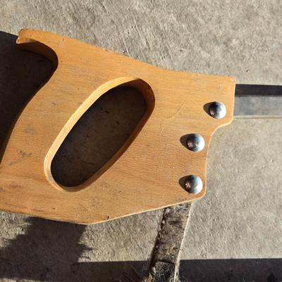 Wood Handle Butcher Hand Saw