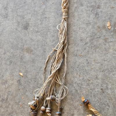 Vintage Macrame Plant Hangers