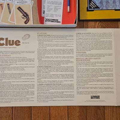 Clue Board Game