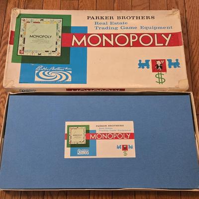 Vintage Monopoly Board Game