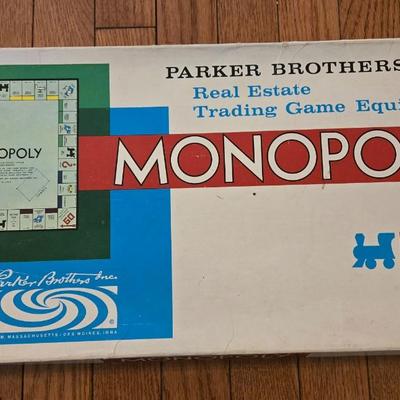 Vintage Monopoly Board Game
