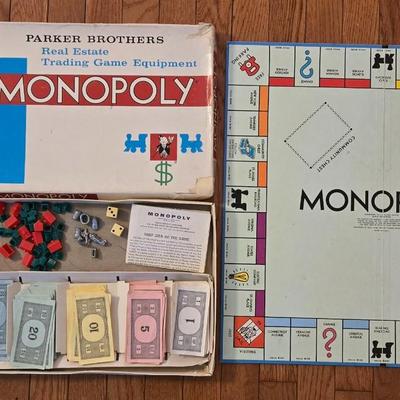 Vintage Monopoly Board Game