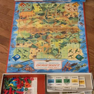 1962 Dog Fight World War 1 Board Game