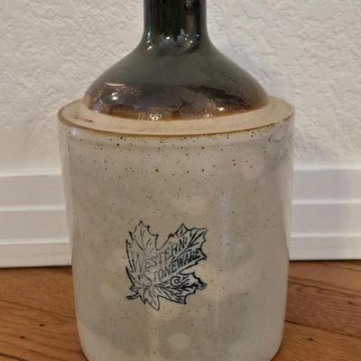 Antique Western Crock Jug