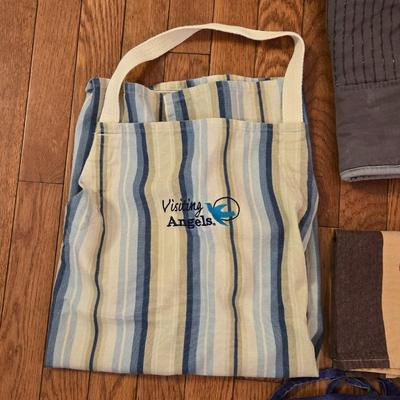 Pot Holders, Dish Towels, and Apron