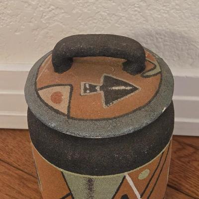 Signed Native American Jar