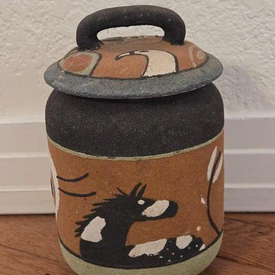 Signed Native American Jar