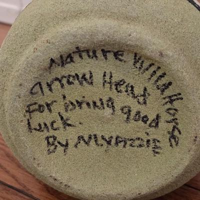 Signed Native American Jar