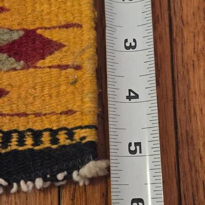 Small 5" Navajo Rug