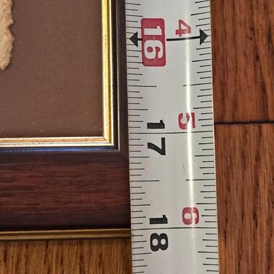 Framed Mayan Calender with Paperwork