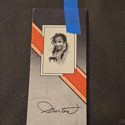 Sandy Burton Print Double Signed