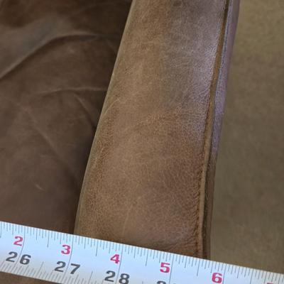 Brown Leather Electric Recliner